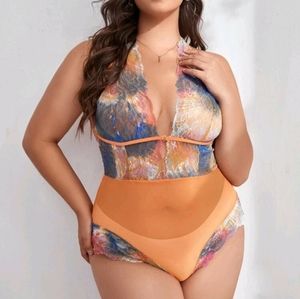 Plus size Pastel multi- color lingerie